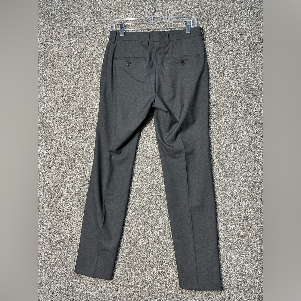 NWT Haggar Men's 4-Way Stretch Ultra Slim Flat Front Dress Pant Size 29x30 - Picture 5 of 8